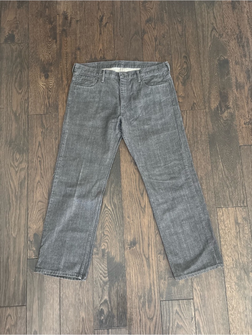 Levi’s Men's Gray Straight-Leg Jeans 36x32